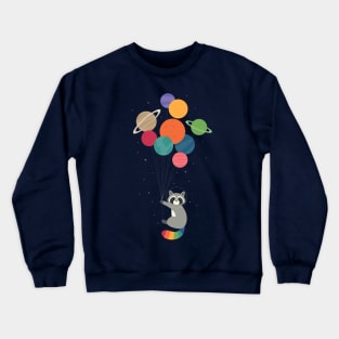 Space Raccoon Crewneck Sweatshirt